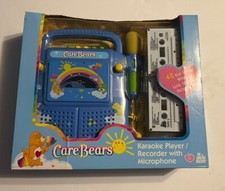 Care Bears Karaoke Player / Recorder With Microphone SMT-413 RARE