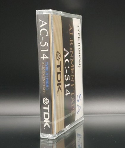 TDK AC 514 (SA) Audio Alignment Tape Type II High Position Made in Japan RARE - Picture 3 of 3