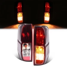 For Nissan Frontier 05-21/Equator 09-12 Red Smoked Tail Lights Brake Lamps Pair