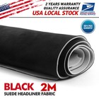 Suede Headliner Fabric 1/8" Foam Backed Automotive Roof Droop Upholstery Replace
