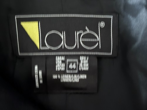 LAUREL by ESCADA VINTAGE 80'S LNEN JACKET AND CULOTTE SKIRT ~ 12 US ~ FAB RETRO - Picture 21 of 22