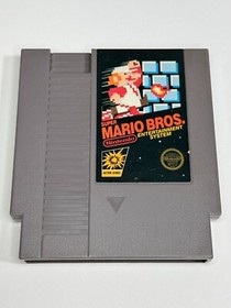 Super Mario Bros. (Nintendo NES, 1985) Tested, cartridge only - 5 screw