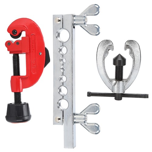 Automotive Brake Tube Cutter Flaring Tool Set Swaging For Brass For Copper For - Picture 19 of 24