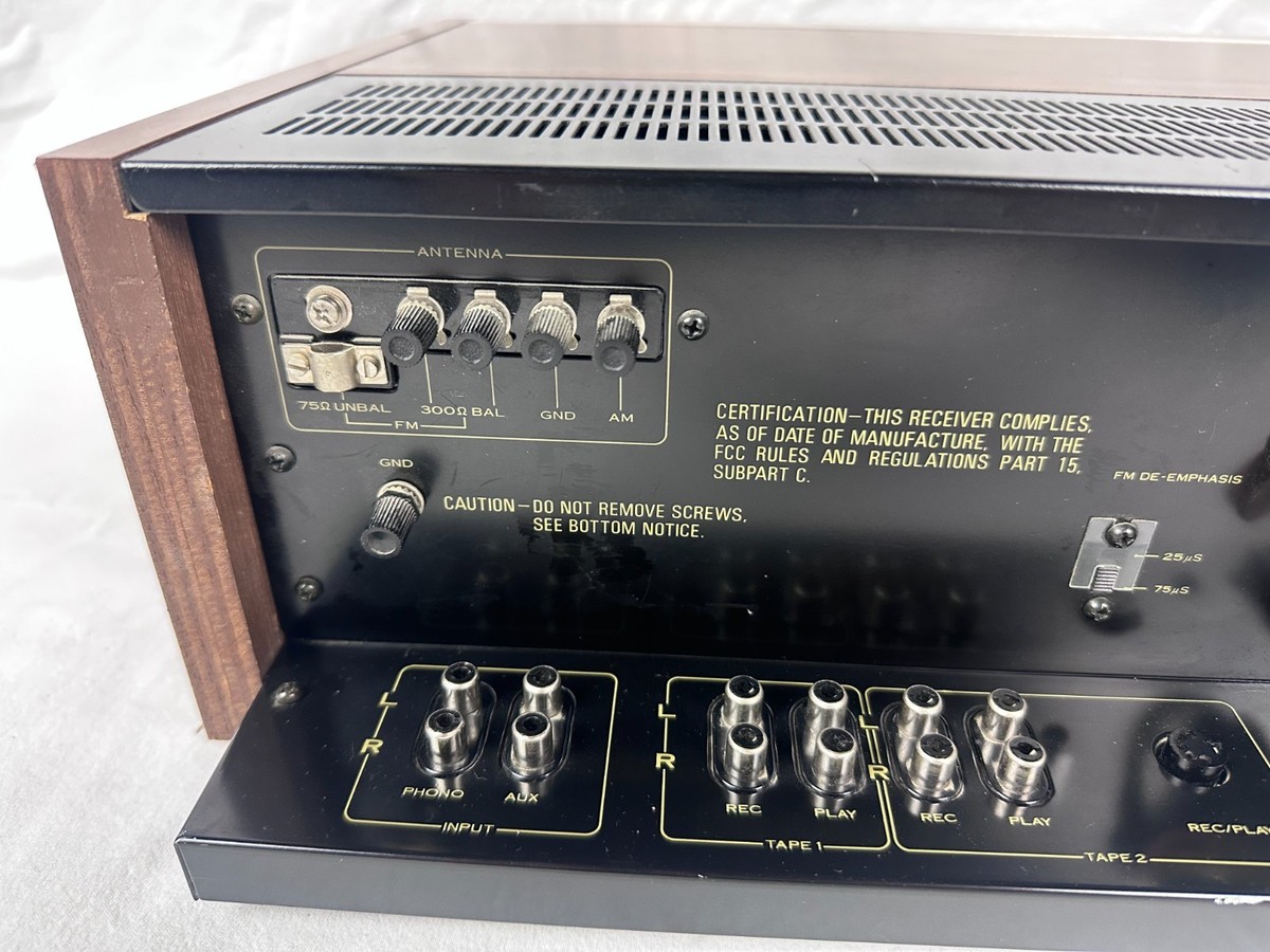 Pioneer SX-750 Stereo Receiver Vintage Used Tested Works Great! | eBay