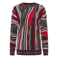 Carlo Colucci Maglione Girocollo Rosso | CC-C13002-301 | Taglia L | NUOVO