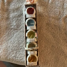 10 Miniature Round Shaped Candles- Varied Scents