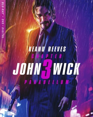 JOHN WICK: CHAPTER 3 - PARABELLUM NEW BLU-RAY/DVD