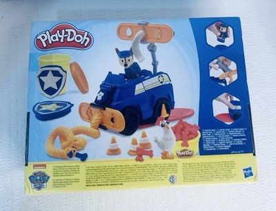 Play-Doh Nick Paw Patrol Rescue Rolling Chase Set Cans of Dough