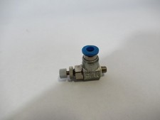 Festo 162961 1-Way Flow Control Valve 0.2-10 bar 4mm x M5 ! NOP !