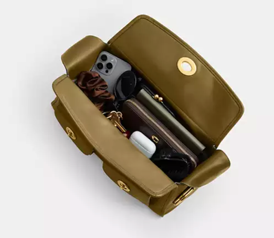 Coach Official Turnlock Haversack Bag CDZ12 Brass/Muted