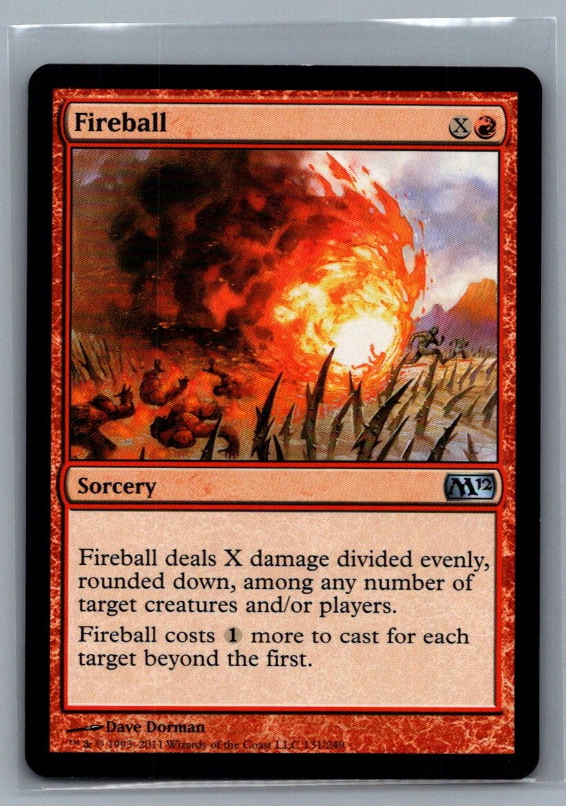 Fireball #131 Magic 2012 (M12) Magic: The Gathering MTG - NM