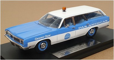 Goldvarg Maßstab 1:43 GC-PAA-007 - 1970 Ford Galaxie Station Wagon PAN AM