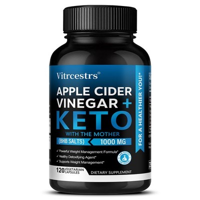 Keto-ACV-Kapseln mit BHB-Salzen zur Gewichtsreduktion