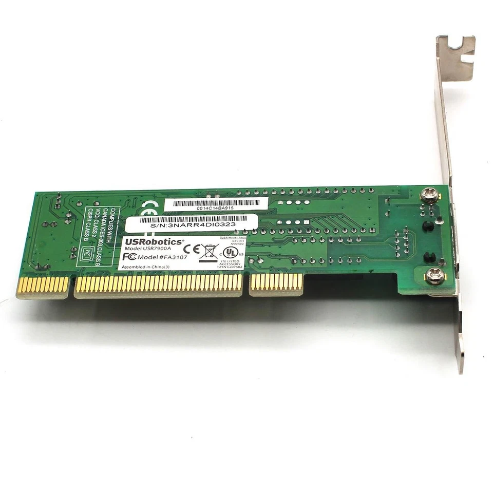 Network Card Ethernet PCI USRobotics Usr7900a Adapter Rj45 10/100 Mbps _ - Image 4 of 4