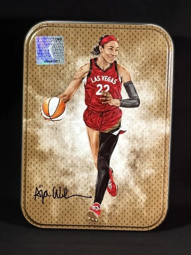 Aja Wilson  LV ACES #22 - WNBA Select Tin - EMPTY - No Cards/packs Included