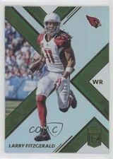 2017 Donruss Elite Green Larry Fitzgerald #3 HOF 11ng