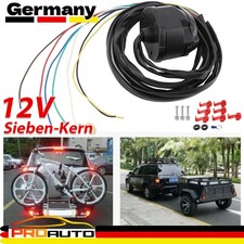 Universal Elektrosatz 7 polig Kabelsatz AHK Anhängerkupplung Anhänger E-Satz