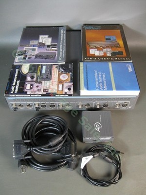 Audio Precision ATS-2 Audio Analyzer Test System USB APIB Adaptor Manuals DVD