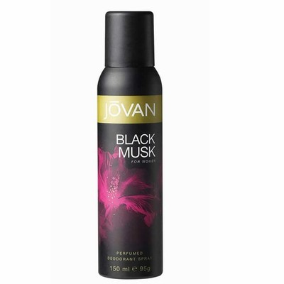Jovan Black Musk Parfum Deodorant Spray 150ml