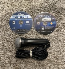 Disney Sing It: Family Hits with Microphone Included - PlayStation 3 PS3 TESTED