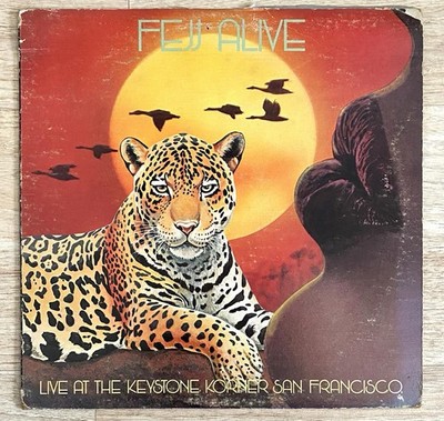 FEJJ ALIVE  ''LIVE AT THE KEYSTONE KORNER''  LP  1980  JET DANGER  Records  VG