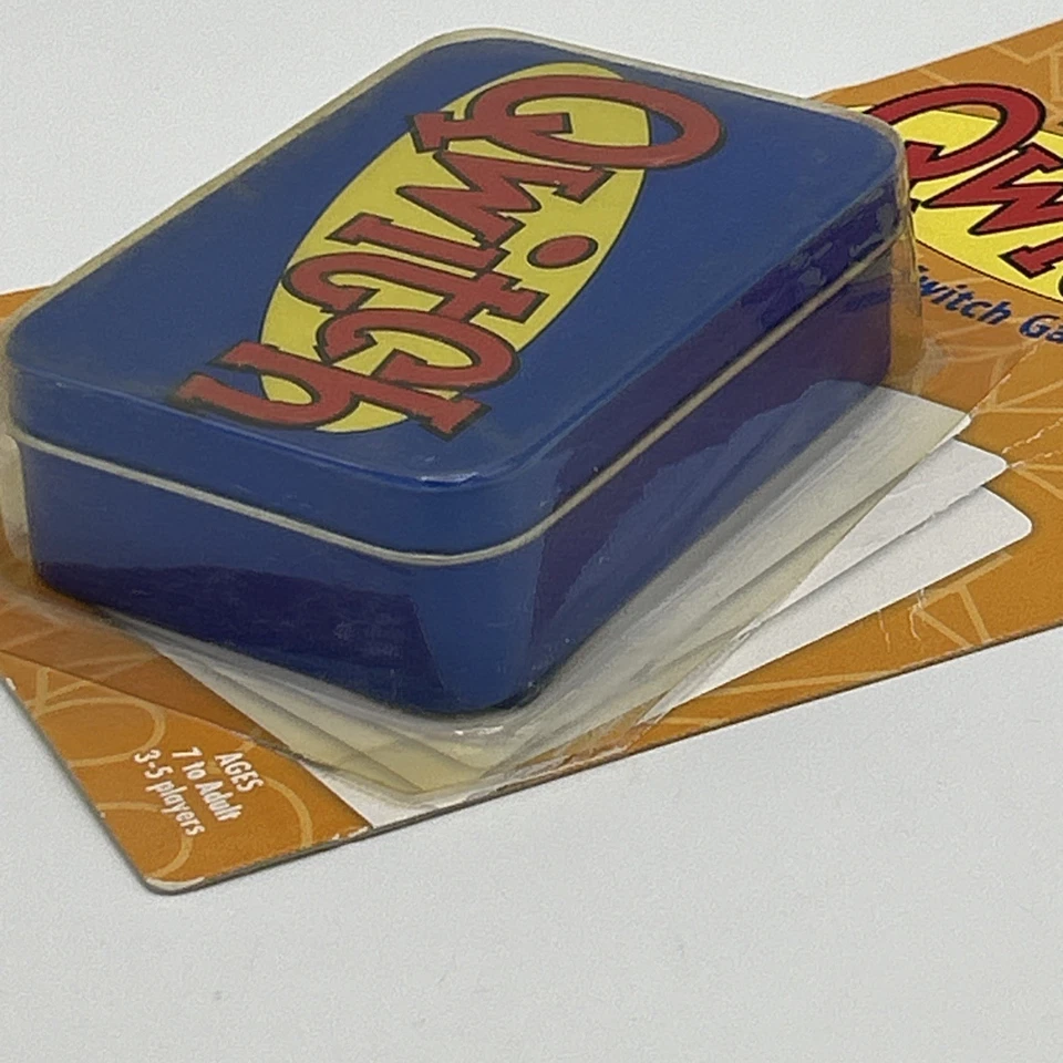 NEW SEALED QWITCH Quick Switch Game 2005 Card Game To Go Tin Out Of The Box - Image 3 of 3