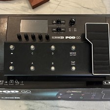 Line 6 POD Go Digital Multi-Effects Guitar Processor Pedal - unused w/ cables