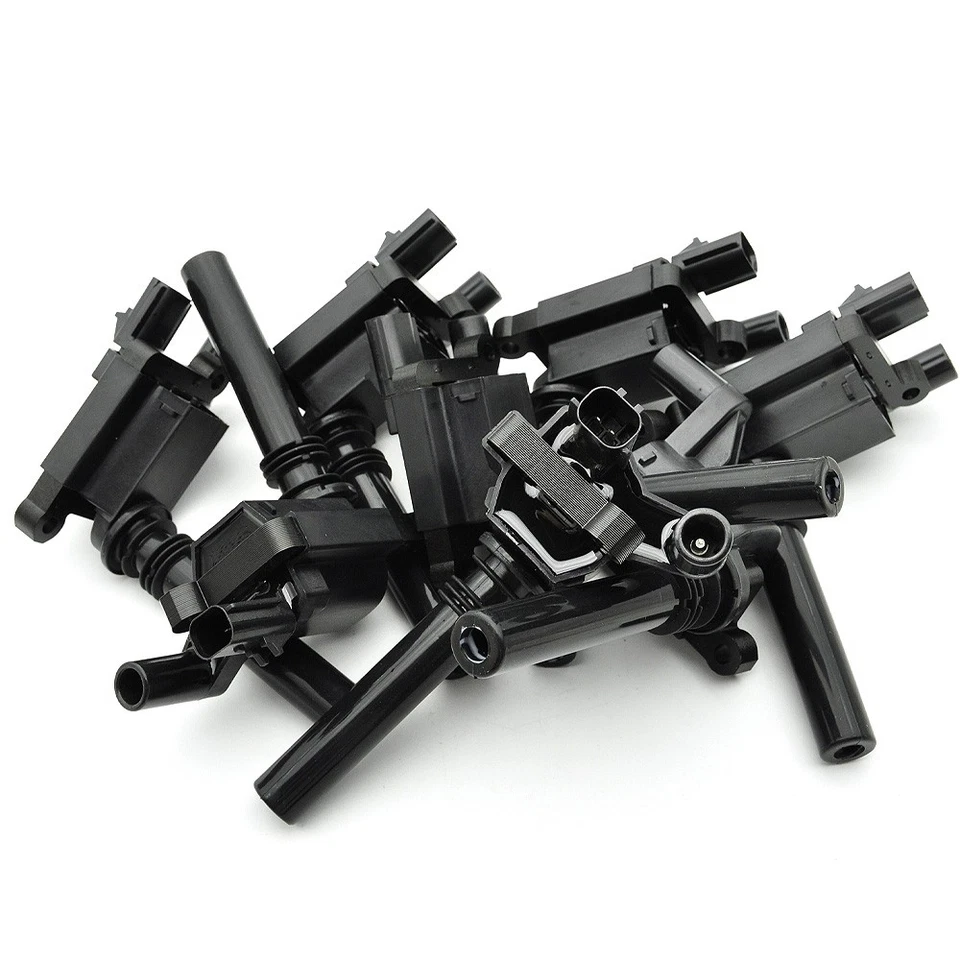 Bobina de encendido UF378 + bujía + juego de cables para Dodge Ram 1500 2500 3500 5,7 L V8 Foto 2 de 4