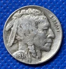 1931-S Buffalo Nickel | VF+ | #1054|