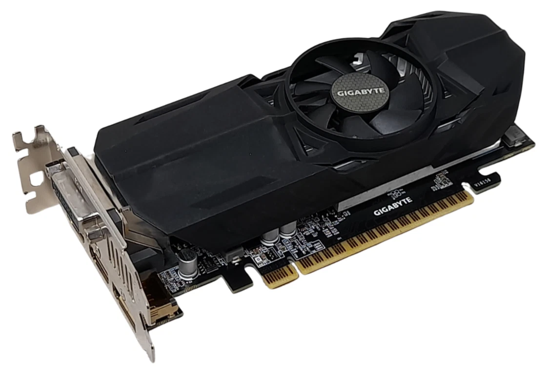 GIGABYTE NVIDIA GeForce GTX 1050 Ti 4 GB Memory Computer Graphics