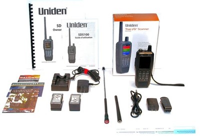 Uniden SDS100 Digital Scanner LOADED w/ NXDN Provoice DMR Waterfall  $350 EXTRAS