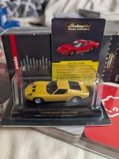 Kyosho Collection 2 Lamborghini Miura P400 Yellow 1/64 Scale