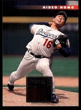 Hideo Nomo 1996 Donruss #390 Dodgers MLB READ FREE SHIPPING AutographDen