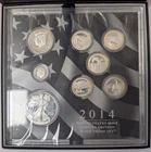 2014-S United States Mint Limited Edition Silver Proof Set COA OGP