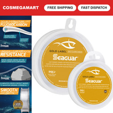 100 Fluorocarbon Fishing Leader Line for Fresh  Saltwater, Strong  Durable