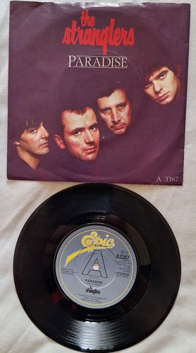 The Stranglers Rare PROMO Paradise 7" Vinyl Single