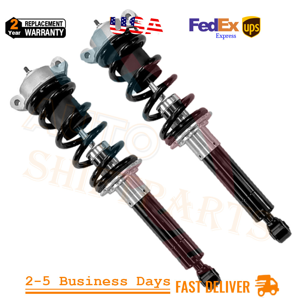 2X For 2008-14 Ferrari California Rear L & R Shock Absorber Assys w /Magnetic 