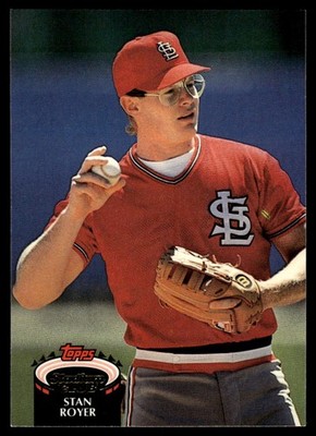 1992 Stadium Club #286b Stan Royer