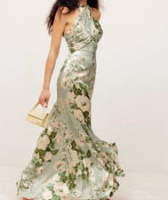 Reformation Veria Silk Dress - Size 0 (NEW)