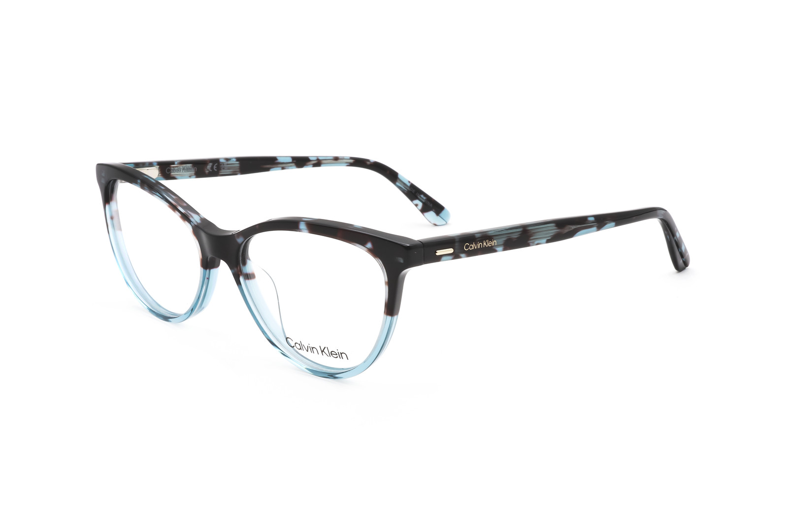 Calvin Klein Womens 53 mm Blue Tortoise Opticals CK21519-454-53 5890₽