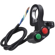 Universal Motorcycle Horn Turn Signal Headlight Switch 7/8'' 22mm Aftermarket Re