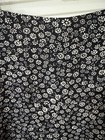 Madewell Womens Cream Black Floral Skirt no size Size 6 — photo 5