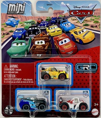 DISNEY PIXAR CARS MINI RACERS GRC Miguel Camino Shu Todoroki Jackson ...