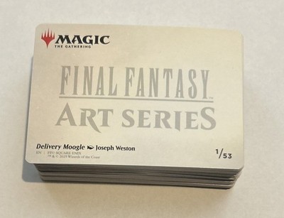 MTG ファイナルファンタジー アートカード 53種 コンプリートセット MTG FF FINALFANTASY アートカード/イラストコレクション