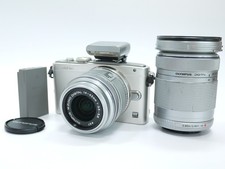 Olympus Pen Lite E-PL5 Mirrorless Camera w/ 14-42mm 40-150mm Lens 6335 shots