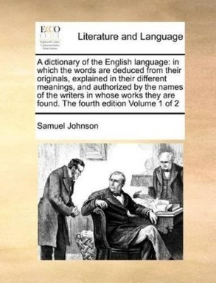 Samuel Johnson A dictionary of the English language (Taschenbuch)