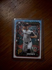 2024 Topps Holiday Blue - Paul Skenes Rookie Card #H165 Pittsburgh Pirates💎💎