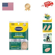 Extra Thick Callus Remover, 4ct Helps Soften Hard Calluses and Cushions fo...