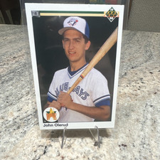 Upper Deck 1990 John Olerud #56 Toronto Blue Jays Baseball Card Star Rookie. rookie card picture