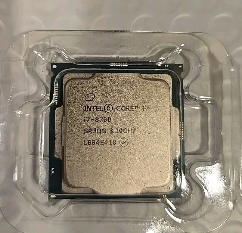 Core i7 8th Gen. LGA 1151/H4 Socket Type Computer Processors (CPUs
